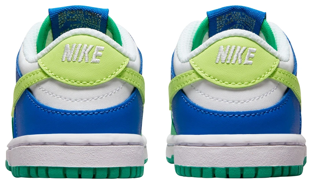 Nike Boys Dunk Low ESS - Boys' Toddler Running Shoes Light Yellow Twist/White