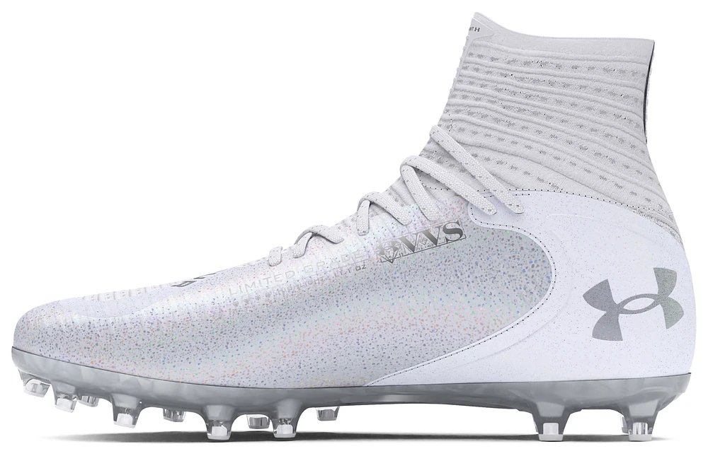 Under Armour Mens Highlight MC 2.0 VVS - Football Shoes White/Metallic Silver/White