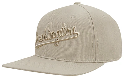 Pro Standard Mens Pro Standard Nationals Neutrals SMU SnapbackCap - Mens Taupe/Taupe Size One Size