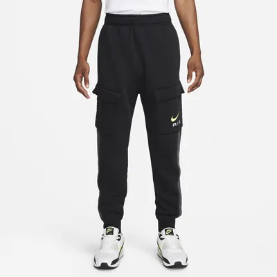 Nike Mens NSW Air Cargo Fleece Pants - Black/Anthracite