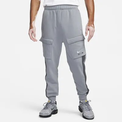 Nike Mens NSW Air Cargo Fleece Pants - Cool Grey/Anthracite