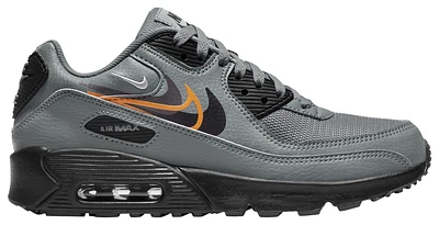 Nike Boys Nike Air Max 90 NN - Boys' Grade School Shoes Smoke Grey/Black/Bright Mandarin Size 05.5