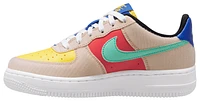 Nike Boys Air Force 1 LV8 - Boys' Grade School Shoes Emerald Rise/Track Red/Sanddrift