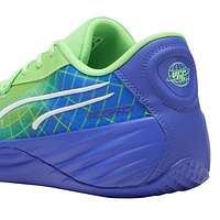 PUMA Mens All-Pro Nitro Marcus Smart - Basketball Shoes Blue/Green