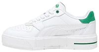 Puma Girls Cali Court Match - Girls' Grade School Basketball Shoes White/Archive Green