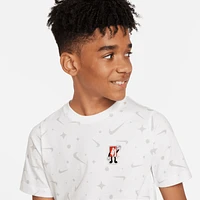 Nike Boys NSW Boxy 2 T-Shirt - Boys' Grade School White