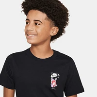 Nike Boys NSW Boxy 3 T-Shirt - Boys' Grade School Black/Black