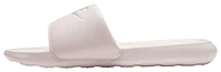 Nike Womens Nike Victori One Slides - Womens Soccer Shoes Pink/Silver Size 12.0