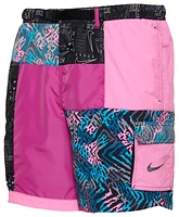 Nike Mens What The 7" Volley Shorts - Pink/Multi