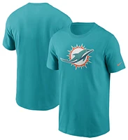 Nike Mens Dolphins Fan Gear Primary Logo T-Shirt - Aqua