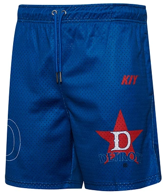 BY KIY Mens NLB x Detroit B Shorts - Multi/Multi