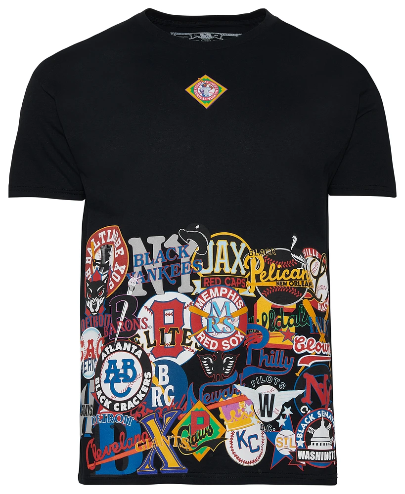 Reason Mens NLBM All Teams Printed T-Shirt - Black/Black