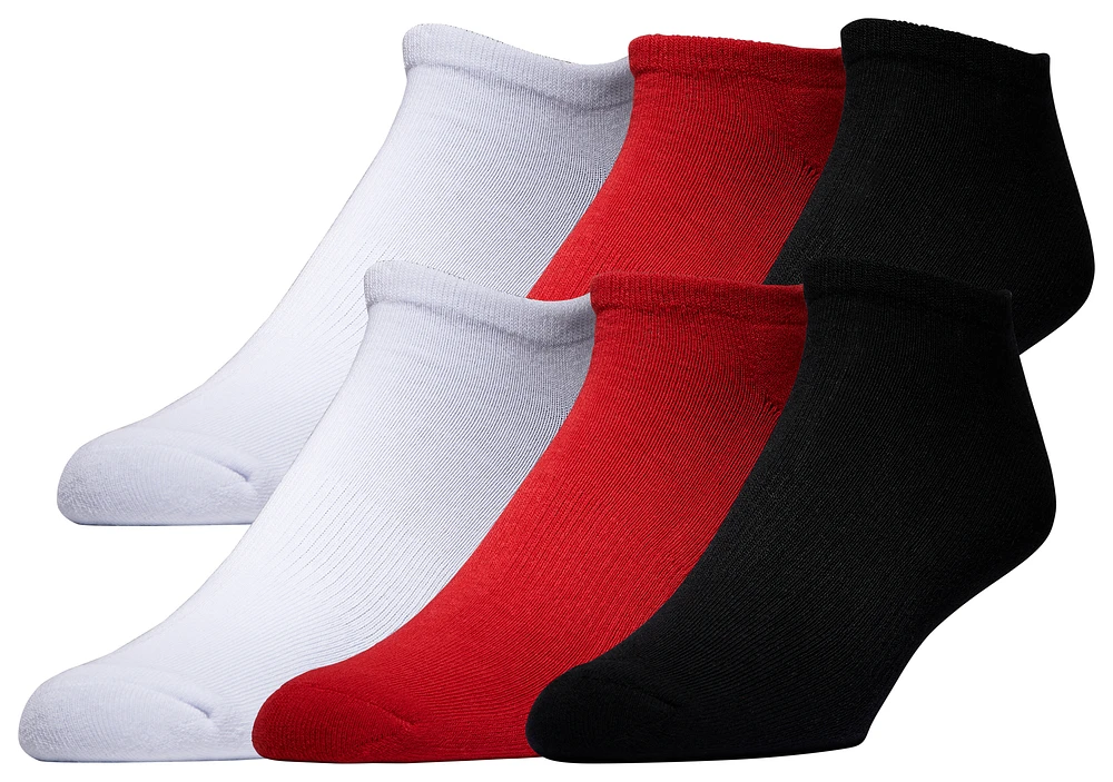 LCKR 6 Pack Basic No Show W/O Tab Socks - Men's