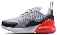 Nike Boys Air Max 270 - Boys' Preschool Shoes Wolf Grey/White