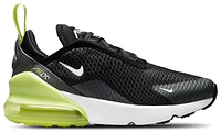 Nike Boys Air Max 270 - Boys' Preschool Shoes White/Light Lemon Twist
