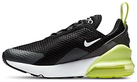 Nike Boys Air Max 270 - Boys' Preschool Shoes White/Light Lemon Twist