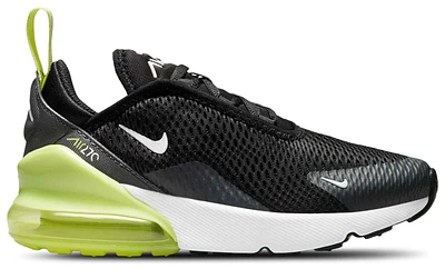 Nike Boys Air Max 270 - Boys' Preschool Shoes White/Light Lemon Twist