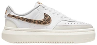 Nike Womens Nike Court Vision Alta - Womens Shoes White/Archaeo Brown/Metallic Gold Size 10.0