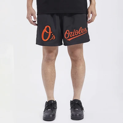 Pro Standard Baltimore Orioles Dbl Logo Woven Short - Men's