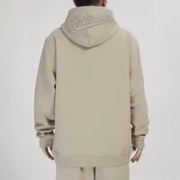 Pro Standard Mens Orioles Tonal Fleece Hoodie - Taupe