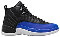 Jordan Womens Jordan Retro 12 - Womens Shoes Black/Blue Size 06.0