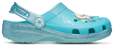Crocs Girls Frozen Elsa Classic Clogs - Girls' Preschool Shoes Multi/Blue