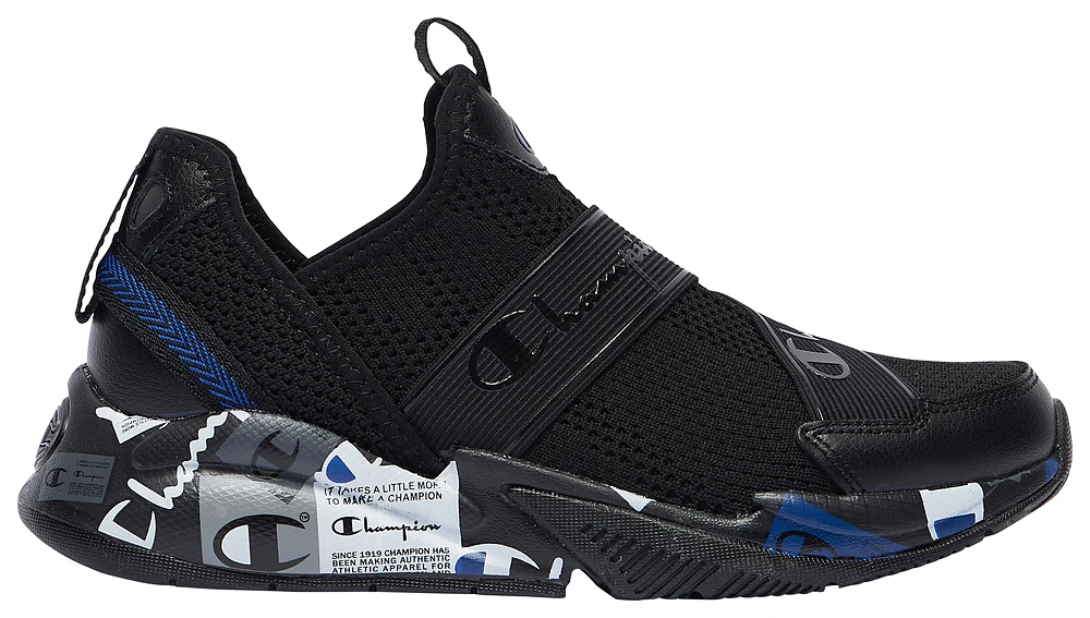 Champion Boys XG Raze - Boys' Toddler Shoes Black/White/Blue