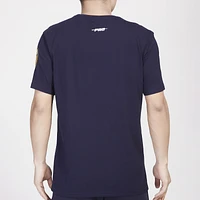 Pro Standard Mens Pacers Crackle SJ T-Shirt - Navy