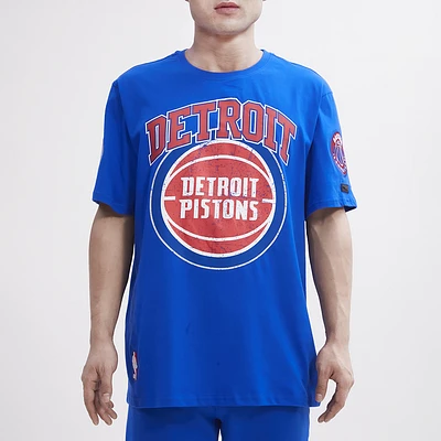 Pro Standard Mens Pistons Crackle SJ T-Shirt - Royal