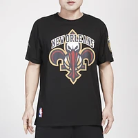 Pro Standard Mens Pelicans Crackle SJ T-Shirt - Black