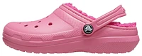 Crocs Girls Classic Lined Clogs - Girls' Preschool Shoes Hyper Pink