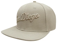 Pro Standard Mens Pro Standard Padres Neutrals SMU Snapback Cap - Mens Taupe/Taupe Size One Size