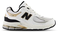 New Balance Boys 2002 - Boys' Preschool Shoes Black/White/Gold