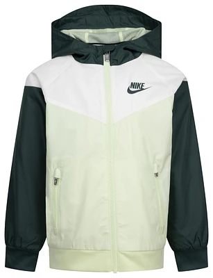 Nike Boys Windrunner Jacket - Boys' Preschool Oil Green/White