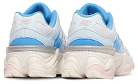 New Balance Girls 9060 - Girls' Preschool Shoes White/Blue/Pink