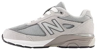 New Balance Girls New Balance 990 V4 - Girls' Preschool Shoes Silver Filigree/Cool Grey Size 01.5