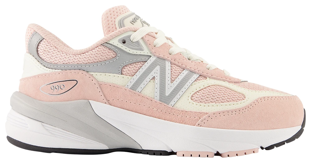 New Balance Girls New Balance 990 - Girls' Preschool Shoes Pink Haze/White Size 11.0