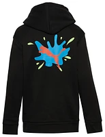 PUMA Boys Splash Logo Hoodie - Boys' Grade School Black/Blue