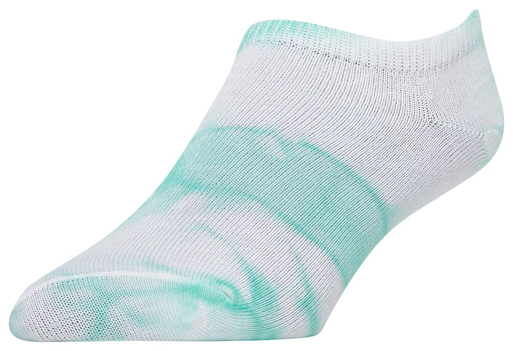 CSG 6 Pack Bright Tie-Dye No Show Socks
