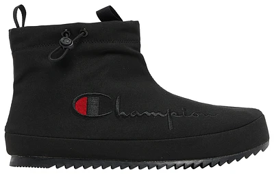 Champion Mens Champion Drizzle Boots - Mens Black/Black Size 09.0