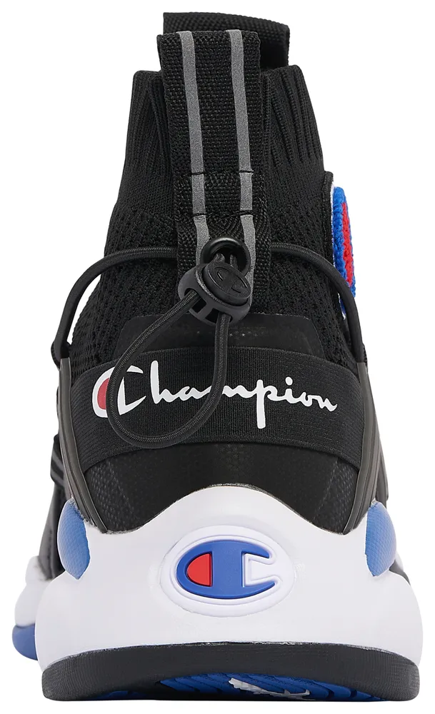 Champion Mens Champion XG Rally Pro Plus - Mens Running Shoes Black/Blue/Red Size 10.5