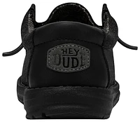 HEYDUDE Boys Wally - Boys' Preschool Shoes Black/Black