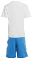 adidas Originals Boys Shorts and T-Shirt Set - Boys' Preschool Blue/White