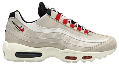 Nike Mens Air Max 95 SE - Running Shoes Bone/Red/Black