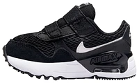 Nike Boys Nike Air Max System - Boys' Toddler Shoes Black/White/Grey Size 04.0