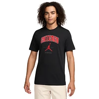 Jordan Mens Chicago City LBR Short Sleeve Crew - Black