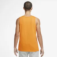 Nike Mens Nike Embroidered Futura Tank - Mens Orange/Orange Size S