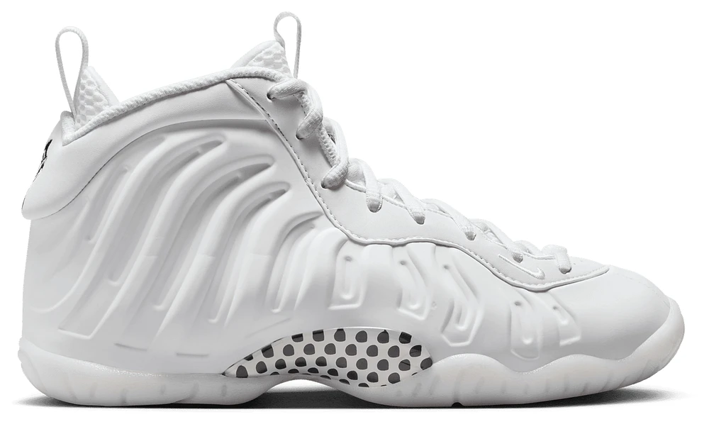 Nike Boys Little Posite One - Boys' Grade School Shoes White/White