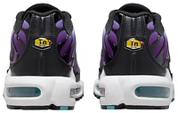 Nike Mens Nike Air Max Plus - Mens Running Shoes Black/Purple/Teal Size 11.5