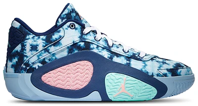 Jordan Mens Tatum 2 GPX - Basketball Shoes Blue Void/Bleached Coral